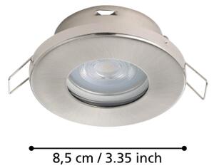 SET 3x corp de iluminat LED pentru baie Eglo 901761 FAVAZZINA 1xGU10/4W/230V IP44 crom