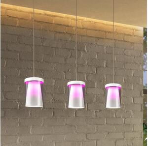 Lustră LED RGBW dimabilă pe cablu Eglo 901122 CHIUSELLO-Z 3xLED/3,7W/230V alb