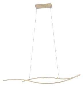 Lustră LED pe cablu Eglo 901212 GRISOLIA LED/20W/230V 4000K bej