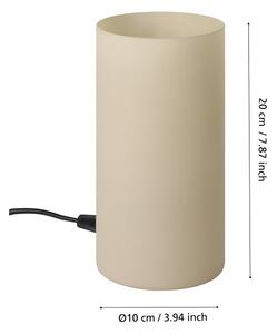 Eglo 901067 - Lampă de masă GEO 1xE14/60W/230V bej