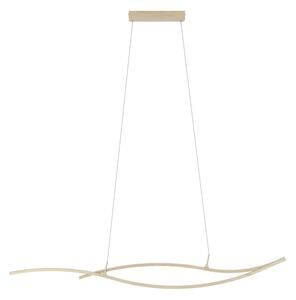Lustră LED pe cablu Eglo 901212 GRISOLIA LED/20W/230V 4000K bej