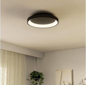 Plafonieră LED dimabilă Eglo 901251 LORETELLO LED/12W/230V negru + telecomandă