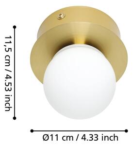 Plafonieră LED pentru baie Eglo 900658 MOSIANO LED/3,3W/230V IP44 auriu