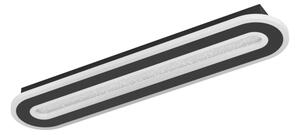Plafonieră LED dimabilă Eglo 901243 MACCHIONI LED/20W/230V negru + telecomandă