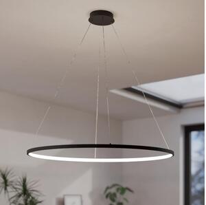 Lustră LED dimabilă pe cablu Eglo 901637 PARRUTA LED/40W/230V negru + telecomandă