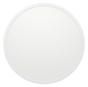 Plafonieră LED dimabilă de exterior Eglo 901459 ROVITO-R 16,8W/230V d. 50 cm IP44 alb + telecomandă