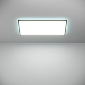Plafonieră LED RGBW dimabilă de exterior Eglo 901469 ROVITO-Z 17,2W/230V 30x57 cm IP44 negru