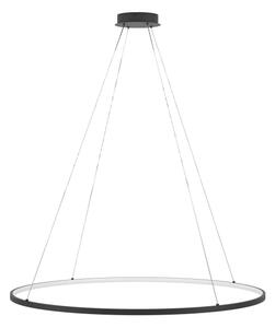 Lustră LED dimabilă pe cablu Eglo 901637 PARRUTA LED/40W/230V negru + telecomandă