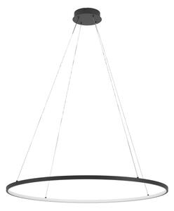 Lustră LED dimabilă pe cablu Eglo 901637 PARRUTA LED/40W/230V negru + telecomandă