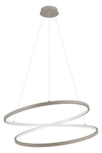 Lustră LED pe cablu Eglo 901141 RUOTALE LED/42W/230V 3000K bej