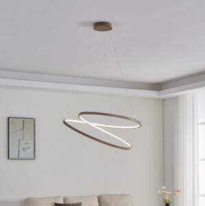 Lustră LED pe cablu Eglo 901141 RUOTALE LED/42W/230V 3000K bej