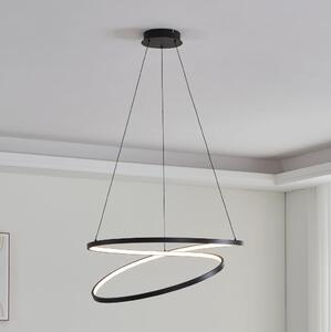 Lustră LED pe cablu Eglo 901138 RUOTALE LED/42W/230V 3000K negru