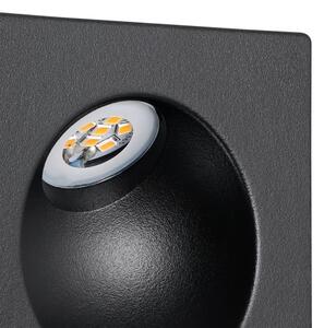 Corp de iluminat LED pentru scări Eglo 900251 ZARATE LED/2W/230V 3000K negru
