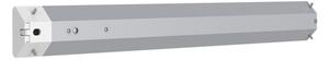 Corp de iluminat LED pentru corpuri de bucătărie cu prize și porturi USB LED/18W/230V 4000K argintiu