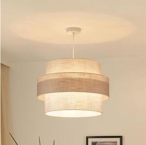 Lustră pe cablu Brilagi DOVER SPACE 1xE27/15W/230V d. 50 cm gri/crem