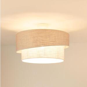 Lustră aplicată Brilagi DOVER SHINE 1xE27/15W/230V d. 50 cm gri/crem
