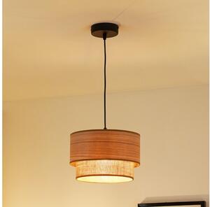 Lustră pe cablu Brilagi MONTANA BOHO 1xE27/15W/230V d. 25 cm maro/negru