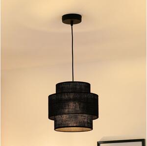 Lustră pe cablu Brilagi SPACE YUTE 1xE27/15W/230V d. 25 cm negru