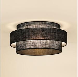 Plafonieră Brilagi SPACE YUTE LED/12W/230V d. 50 cm negru