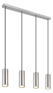Lustră pe cablu Globo 57911-4H ROBBY 4xGU10/35W/230V crom mat