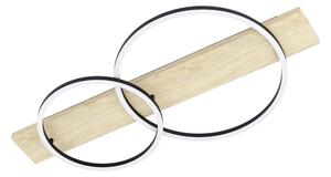 Plafonieră LED Eglo 901716 BOYAL 2xLED/12W/230V 3000K bej/negru