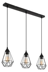Lustră pe cablu Globo 15745-3H ZACHARY 3xE27/60W/230V