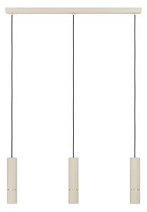 Lustră LED pe cablu Eglo 901152 CAMINIA 3xGU10/5W/230V 3000K bej