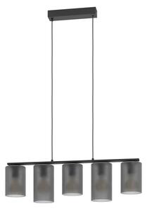 Lustră pe cablu Eglo 901163 COLOMERA 5xE27/40W/230V gri