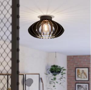 Plafonieră Eglo 900999 COSSANO 1xE27/40W/230V d. 38 cm negru