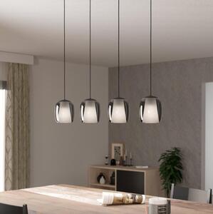 Lustră pe cablu Eglo 901193 CIAMPINO 4xE27/28W/230V gri