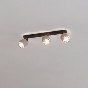 Aplică Eglo 43658 ROSLEY 3xE14/40W/230V negru/bej