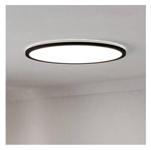 Plafonieră LED dimabilă de exterior Eglo 901455 ROVITO-R 16,8W/230V d. 50 cm IP44 negru + telecomandă