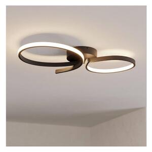 Plafonieră LED Eglo 901266 SERPINS LED/21W/230V 3000K negru