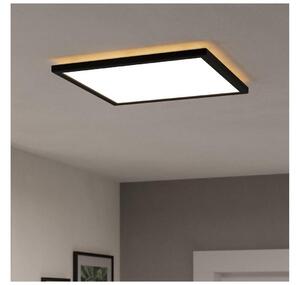 Plafonieră LED de exterior Eglo 901443 ROVITO 17,6W/230V 39x39 cm IP44 negru