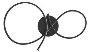 Plafonieră LED Eglo 901266 SERPINS LED/21W/230V 3000K negru