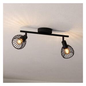 Spot Eglo 901039 SONNINO 2xE14/40W/230V negru