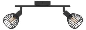 Spot Eglo 901039 SONNINO 2xE14/40W/230V negru