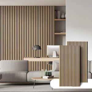 Set 5 panouri decorative autoadezive, tapet lambriu