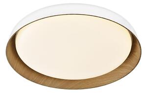 Plafonieră LED dimabilă Top Light SATELLITE LED/36W/230V 3000-6500K alb/maro + telecomandă