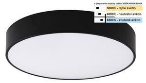 Plafonieră LED pentru baie Top Light PETAL LED/24W/230V IP44 d. 35 cm negru