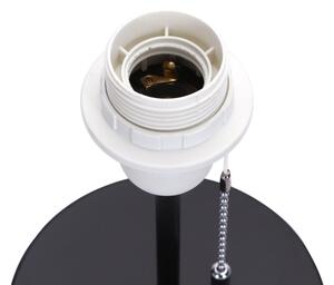 Lampă de masă cu USB Aigostar 1xE27/40W/230V negru