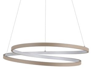 Lustră LED pe cablu Eglo 901139 RUOTALE LED/36W/230V 3000K bej