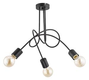 Lustră aplicată TANGO 3xE27/15W/230V negru