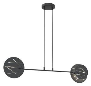 Lustră pe cablu XOTIC 2xE27/15W/230V negru