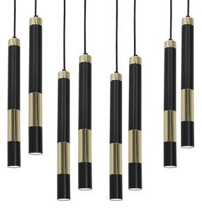 LED Lustră pe cablu DALLAS 8xGU10/3W/230V