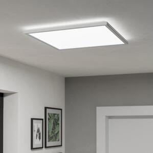 Plafonieră LED dimabilă de exterior Eglo 901462 ROVITO-R 17W/230V 50x50 cm IP44 alb + telecomandă