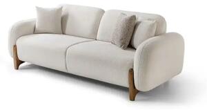 Set canapea semiextensibila si 2 fotolii Boucle Belize