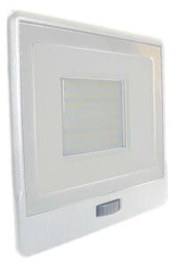Proiector LED cu senzor LED/50W/230V 4000K IP65 alb