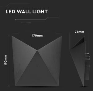 Aplică LED de exterior LED/5W/230V 4000K IP65 negru