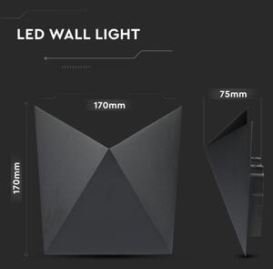 Aplică LED de exterior LED/5W/230V 3000K IP65 negru